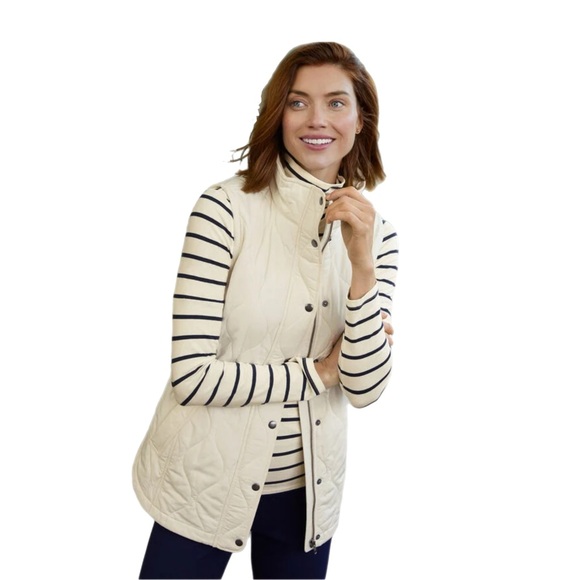 Talbots Mp White and Black  Stripes TurtleNeck with Nautical Stripes - Picture 2 of 16